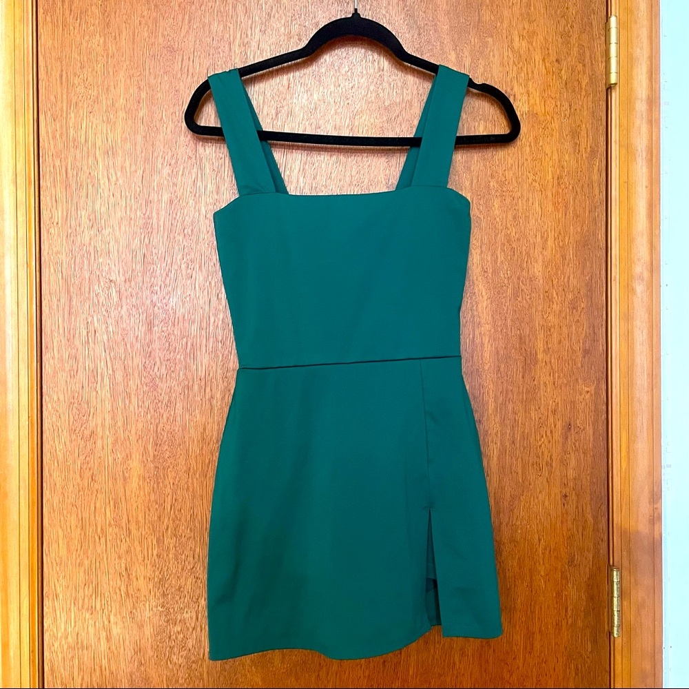 REFORMATION Daria Ecomove Active Dress - Pine Emerald Green Small